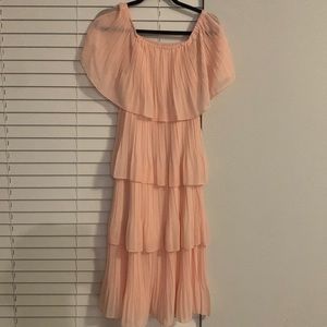 Light pink dress - great for maternity shoot